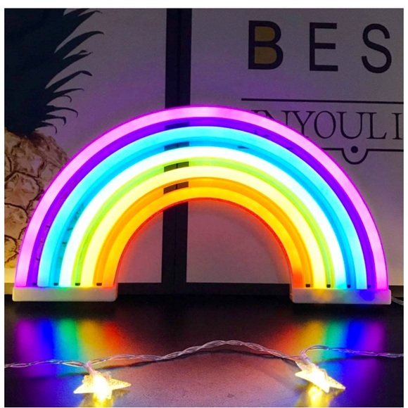 Neon Colorful Rainbow LED Light Wall Decor/Art - Picture 3 of 6
